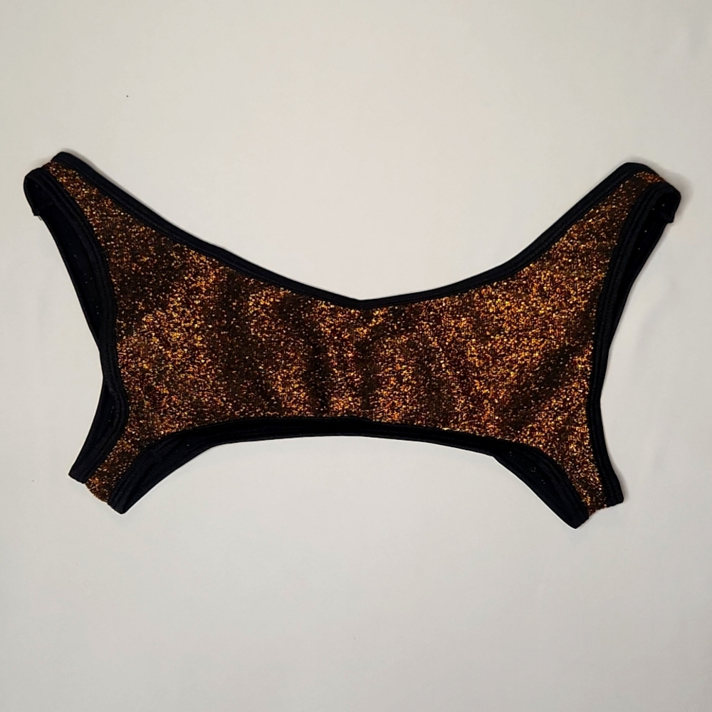 Metallic Bronze Chest Harness